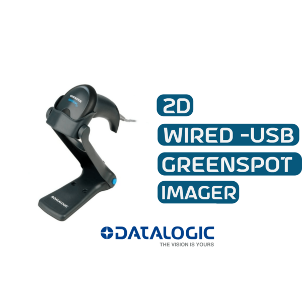 Datalogic QuickScan QW2420-BKK1S 2D Handheld Barcode Scanner Reader. - Quality | New